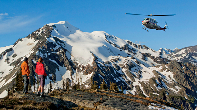 Hiking around Bobbie Burns, Canadian Mountain Holidays